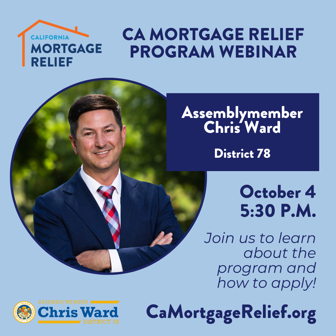 Virtual Town Hall on the California Mortgage Relief Program Official
